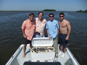 Great Day On The Water For Speckled Trout Fishing