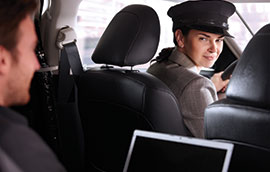 professional limo driver