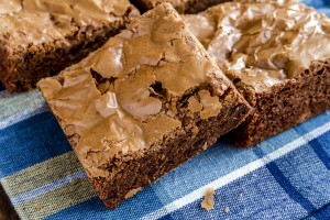 Brownies contain hidden oil, which might cause premature drain cleaning.