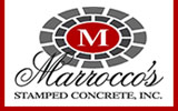 Marrocco's Stamped Concrete for decorative concrete.