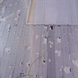Siding damage