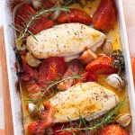 Oven-baked chicken